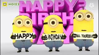 Minions Happy Birthday Kill Yourself SHORT [upl. by Htebazila585]