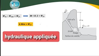 Dynamique des fluides Le rendement des conversions d’énergie La première loi de la thermodynamique [upl. by Airbmak]