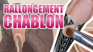 EXTENSION CHABLON 💅🏼 la TECHNIQUE pour des ONGLES EN GEL PARFAIT 😱 [upl. by Eeryn725]