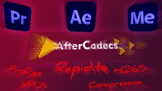 ENCODER  EXPORTER FACILEMENT sa VIDÉO avec AFTERCODECS Premiere Pro After Effects Media Encoder [upl. by Vincenta239]