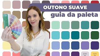 Coloração pessoal paleta OUTONO SUAVE como usar make acessórios cabelo etc [upl. by Nnayar]