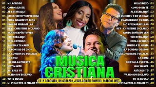 MIX MUSICA CRISTIANA  MARCELA GANDARAOSCAR MEDINAJESUS ADRIAN ROMERO ROBERTO ORELLANA RABITO [upl. by Neneek]