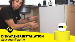 How to Install a Dishwasher [upl. by Barnie]