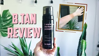 BTAN REVIEW  SELF TAN ROUTINE  7 TIPS [upl. by Ocirled]