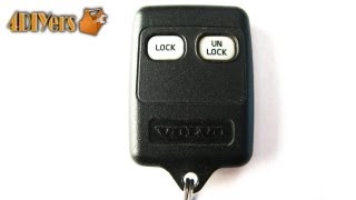 DIY Volvo Keyless Remote Battery Replacement [upl. by Atelokin]