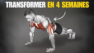 4 Exercices Sans Équipement Pour Transformer Votre Corps en 4 Semaines [upl. by Esile]