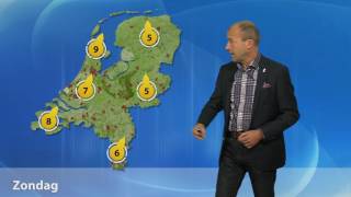 Weerbericht van 20 november 2016 door Renier van den Berg van MeteoGroup [upl. by Terti610]