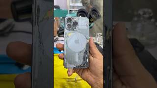 13pro back glass replacement iphone13pro Qamarwazir mobile iphonerepairing smartphone video [upl. by Emsmus]