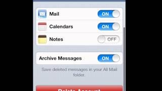 How to Sign Out of Your Email On iPhone IPod IPad [upl. by Samtsirhc]