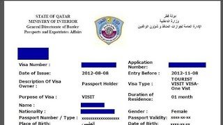 Qatar Visa Cancelled Why 😔 Reason for Qatar Visa Cancelled status in MOI in tamil [upl. by Aelyk]