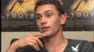 JAMES FRANCO amp FLYBOYS INTERVIEW [upl. by Kirchner645]