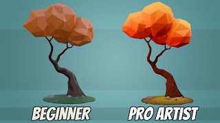 The Secret to Creating Stunning LowPoly Game Optimized Textures  Blender tutorial [upl. by Sirap]