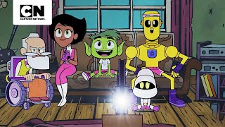 UN DÍA DE ACCIÓN DE GRACIAS CON LA DOOM PATROL  2  LOS JÓVENES TITANES EN ACCIÓN  CARTOON NETWORK [upl. by Shina337]