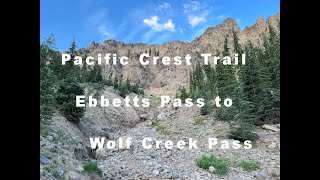 Pacific Crest Trail 2024 PCT  Ebbetts Pass to Wolf Creek Pass [upl. by Leen]