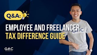 Employee and Freelancer Tax Difference Guide [upl. by Nyleve]