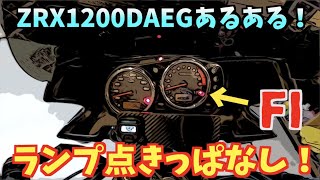 ダエグのFIランプ点きっぱなし…解決方法は⁉️Kawasaki ZRX1200DAEG〜PRIDEチャンネルvol 261 [upl. by Bower]