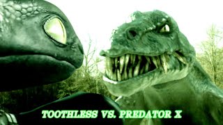 Toothless Vs Predator X [upl. by Brookner]