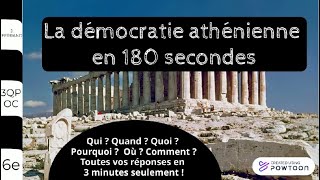 La démocratie athénienne en 180 secondes [upl. by Lais925]