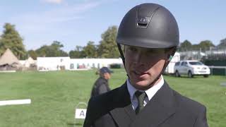 Land Rover Burghley Horse Trials 2019  Dressage Day 1 David Britnell [upl. by Assilaj]