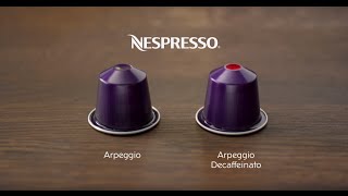 Anuncio Arpeggio Decaffeinato  Nespresso [upl. by Ly817]