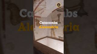 Going inside the Catacombs  Alexandria egypt travel shorts [upl. by Nameerf]