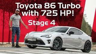 725 HP Toyota 86 – A True Performance Beast [upl. by Albion]