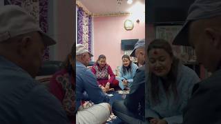 Taas khelnu ta vayo hola Ani khaja chai k khaanu vayo ni taas kheldaa 😄 riyashadahal dashain [upl. by Dailey]