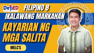 Kayarian ng mga Salita  Filipino 8  Ikalawang Markahan [upl. by Nethsa]