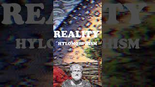 Aristotle  What Is Reality  Hylomorphism   Aristotle Philosophy Shorts [upl. by Bertle983]