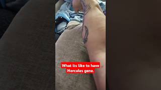 WHAT ITS LIKE HAVING HERCULES GENE 😳 shorts [upl. by Banebrudge]