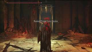 Elden Ring DLC  Ruined Forge Lava Intake playthrough [upl. by Austin353]