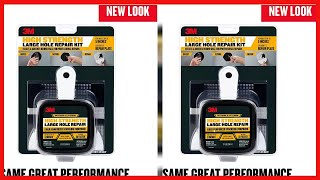 3M High Strength Large Hole Repair Kit with 12 fl oz Compound SelfAdhesive Back Plate [upl. by Iggy13]