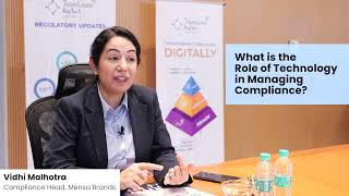 Vidhi Malhotra on Managing Compliance and Risk  Delhi NCAER Roundtable TeamLease RegTech [upl. by Thomasina]