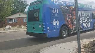 Boise valley ride Proterra electric city bus  3506 on route 2 what that rare for this route [upl. by Aremahs]