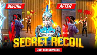 SECRET ONETAP TRICK 🤯 SHOTGUN ONLY RED NUMBERS TRICK FREE FIRE 🔥  PTL SERIES LESSON  01 [upl. by Amle]