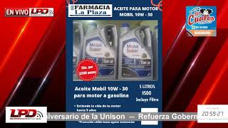 Aceite mobil 10w 30 en Farmacia la plaza [upl. by Odella]