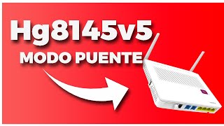 👉 Configurar Módem Huawei Hg8145v5 en Modo Puente Bridge Mode 2024 🥇 [upl. by Hedvige]