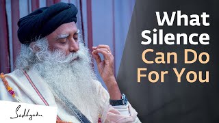 The Importance of Silence  Sadhguru [upl. by Thorrlow960]