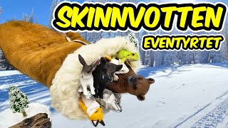 Skinnvotten Eventyret 🐺🐰🐁 Norske folkeeventyr  Eventyr for barn [upl. by Gathers397]