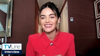 Lucy Hale on Teaming with Grant Gustin in Romantic Comedy Puppy Love [upl. by Soilisav]