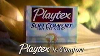 Playtex Soft Comfort Tampons Commercial 1997 [upl. by Brandais]