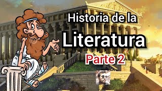 Historia de la literatura PARTE 2 MOVIMIENTOS LITERARIOS [upl. by Odnala73]