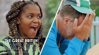 Oti Mabuse and David ODoherty wreak havoc on Bake Off  The Great Stand Up To Cancer Bake Off [upl. by Ybbil]