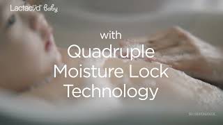 Lactacyd Baby Extra Milky offers Quadruple Moisture Lock Technology [upl. by Euqinotna]