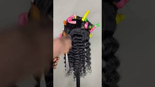 📌How to make the DEEP WAVE with the lowest cost alipearlhair wigs hairstyle [upl. by Geilich]