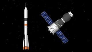 Soyuz Launch Docking Reentry and Landing  Spaceflight Simulator [upl. by Adianez]