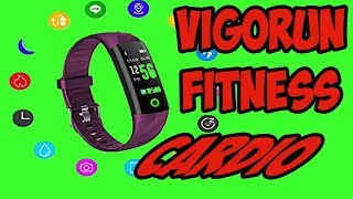 VIGORUN Bracelet Connecté Fitness Tracker dActivité Etanche Cardio Podomètre Analyse Du Sommeil [upl. by Sakmar]