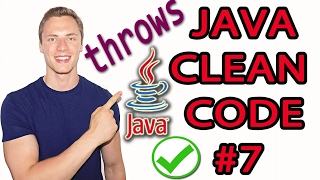 Java Clean Code Tutorial 7  Exception Handling  Throw Exceptions Instead of returning Error Lists [upl. by Nananne498]