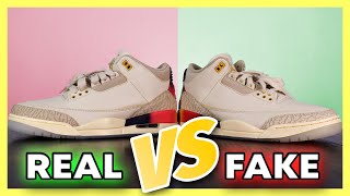 Jordan 3 J Balvin Original vs Fake ¿Cuales son las diferencias [upl. by Niwri940]