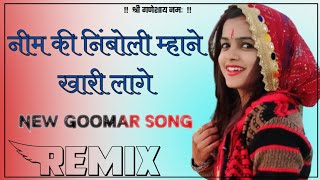 Mhisri Ko Baag Lga De Rashiya Neem Ki Nimboli Mhanhe Khari Lage New Goomar Song Dhol Mix Dj Neeraj [upl. by Aileon]